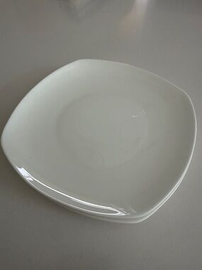 Gorham 1831 Boulder Creek White Square Bread and Butter Plate 6 1/2” Bone China